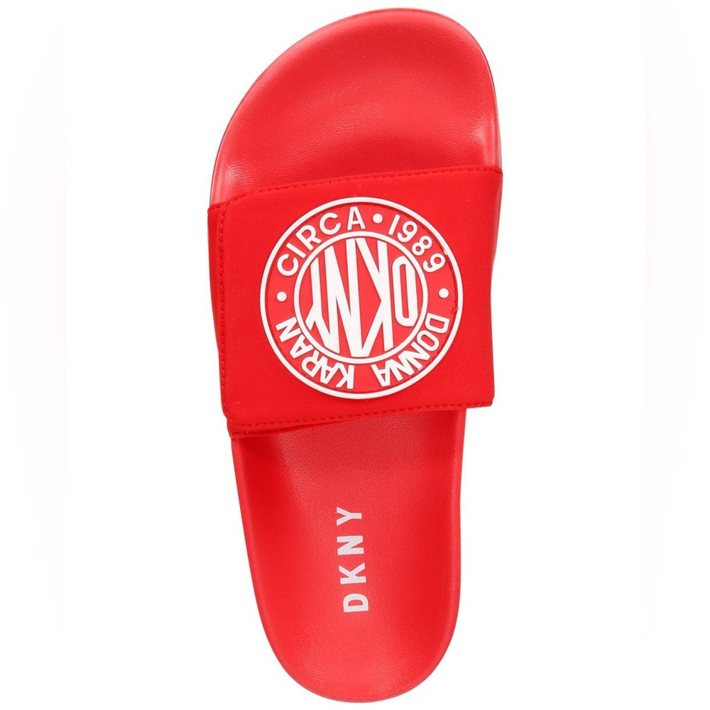 DKNY ZO SINGLE BAND POOL SLIDES